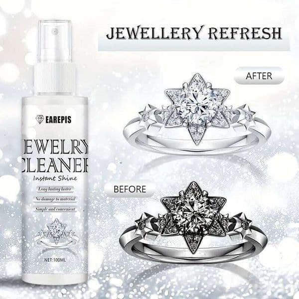 Jewellery Cleaning Solution Fluid Ultrasonic Machine Cleaner for Wiping Renewing Paste Jewelry Oxidation Polishing