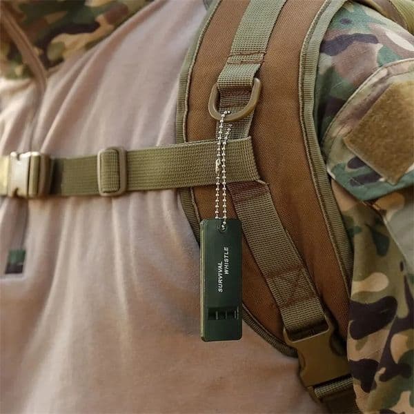3-Frequency Whistle High Decibel Survival Portable Outdoor Multiple Audio Whistle Camping Emergency Hiking Accessories Edc Tool 251222BJ