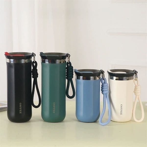 Stainless Steel Vacuum Flasks Tumbler Cold Coffee Cup Travel Mug for Tea Thermos Cups Thermal Drink Water Bottle 260402BJ