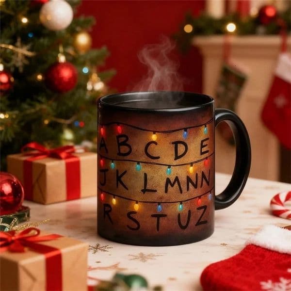 Color Changing Letter Decoration Mug in Water Can Hold Drinks and Add Festive Atmosphere To Meet The Holiday Needs 260228BJ