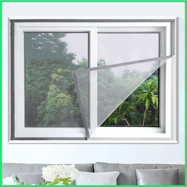 Futaoyyt Insect Mosquito Nets for Window Screen Mesh Custom Size Tulle Invisible grey Fiberglass Against Mosquitoes and Flies 250627BJ