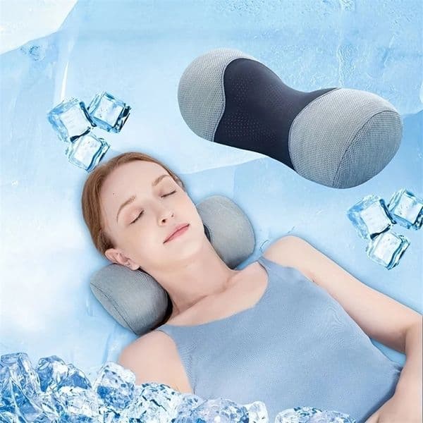 Say Goodbye to Neck Pain Small Neck Support PillowCervical Neck Roll Memory Foam PillowCervical Traction DeviceNeck Pillows f 260306BJ