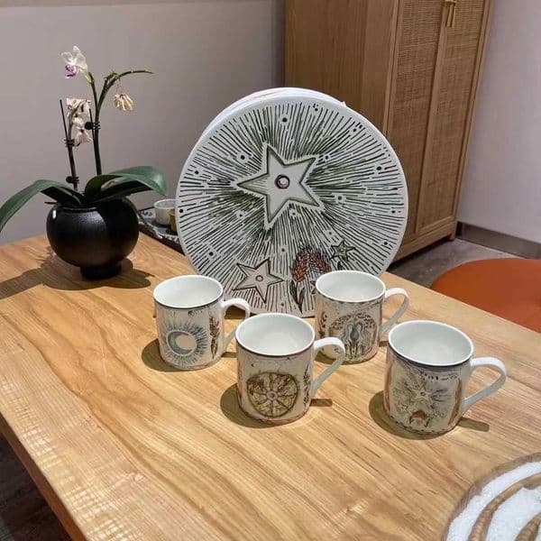 New Series Cups Combination European Home Mug Office WaterGirlfriend Gift Cup Set T260420