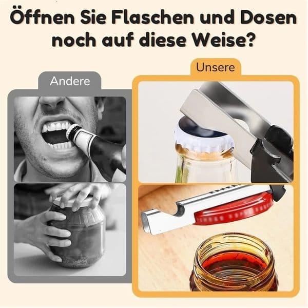 Adjustable Jar Opener Jar Lid Opener Multifunctional Manual Can Opening Tool Bottle Opener Helper Kitchen Accessories 250614BJ