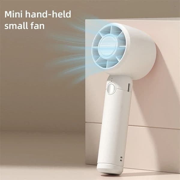 USB Mini Fan Rechargeable Mini Fan Portable Handheld Cooling Fan for Office Travel outdoor camping 260320BJ
