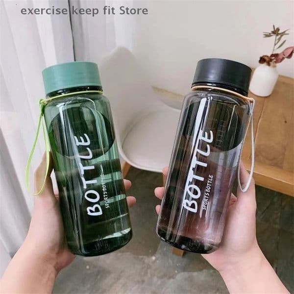 1000ML Plastic Water Bottle For Outdoor Sports Drinking Portable Sport Tea Coffee Cup Kitchen Tools Kids Water Bottle For School 260306BJ