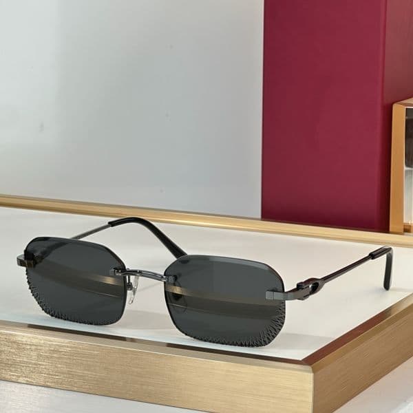 New Signature c De Carter CT0820S Eyewear TOP Quality Designer Sunglasses For Men Women UV400 3.0 Lenses Rimless Fashion Classic Shades With Original Box Size