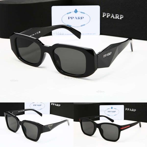 luxury designer sunglasses for women men black frame dark gray lens glasses grade acetate scratch resistant polyamide luxury sunglasses full UV400 protection