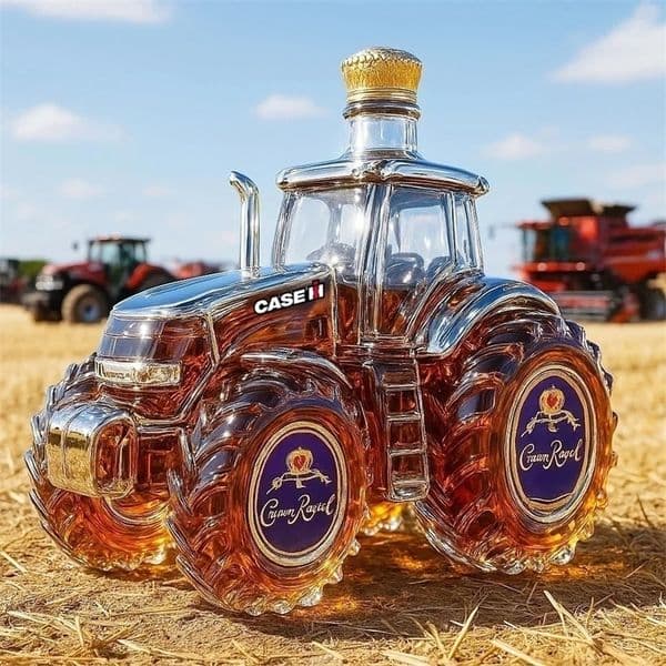 Premium Tractor Whiskey Bottle - Elegant High-Quality for Collectors Perfect for Special Occasions Gifting Display 260408BJ
