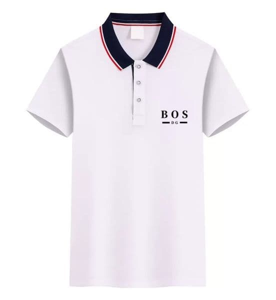 DG-BOS Hots Luxury Designer Men's Tees Polos Shirt Summer Womens Unisex Casual Polo Shirt Office Fashion T-Shirt Man Breathable Shirts Men's Short Sleeve Clothing