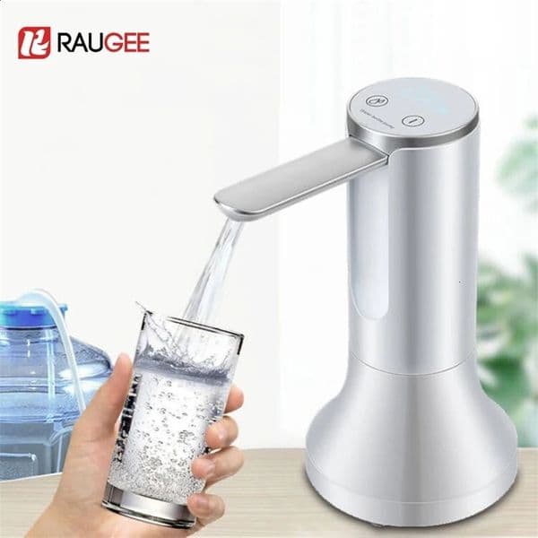 Electric Water Gallon Pump19 Liters Water Dispenser Automatic Desktop Water Bottle Pump Foldable Drinking Water Dispenser 2 in 1 250520BJ