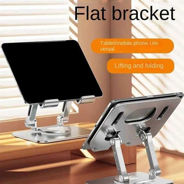 T10C360 Rotation Tablet Holder Stand Height Adjustable Folding Mini Desk Stand S26420