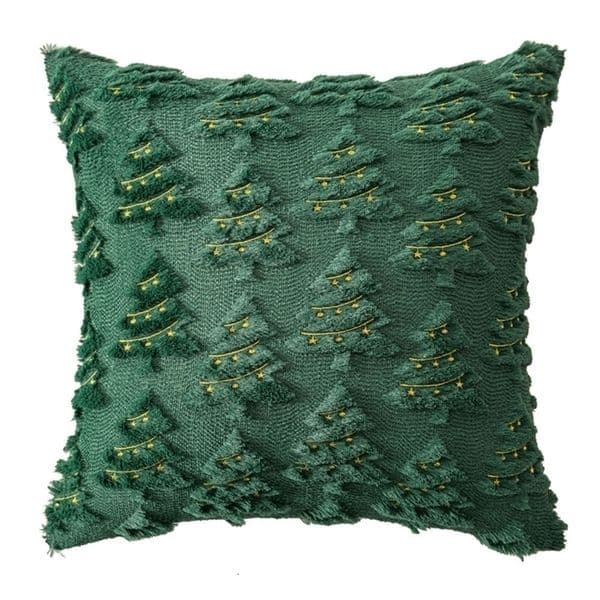 Pillow Case 1pc Christmas Decorative Throw Cushion Set - Knitted Christmas Tree/ for Living Room Sofa Cushion Cover 251107BJ