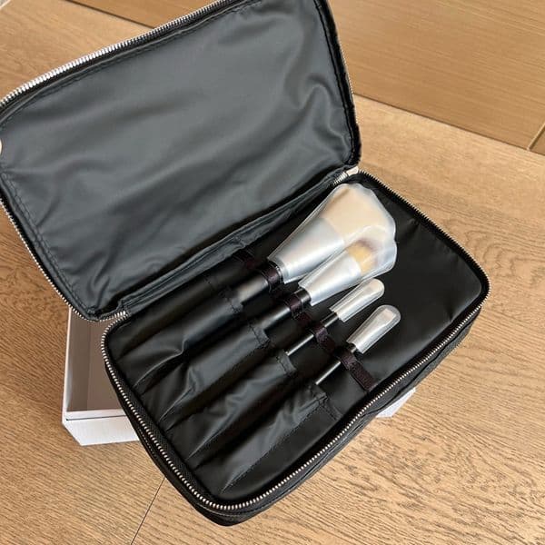 2026 New Designer 4Pcs Brushes With Storage Case Brush Makeup Tool Box For Girl Valentine's Day Birthday Gift Free Shipping 003 Free Shippin