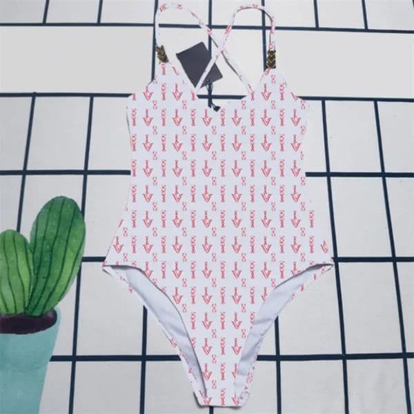 Trendy One Piece Swimsuit Women Push Up Padded Sexy Beach Swimwear Designer Fashion Bathing Suits Slimming Tummy Control High Cut Monokini