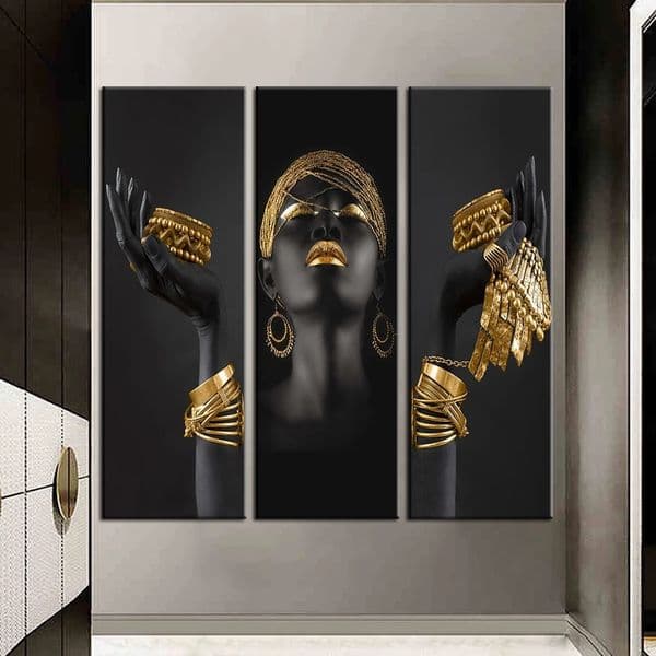 Contemporary Furniture Accessory: Interior Designers' Choice of Canvas Posters with Minimalist Elegance Without Frame