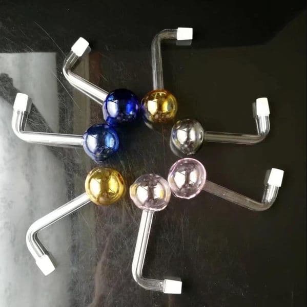 Hookahs Colorful bubble glass bongs accessories , Glass Smoking Pipes colorful mini multi-colors Hand