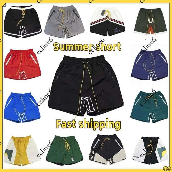 rhuude mens swim shorts designer summer fashion beach pants men high quality hip hop Shorts Loose Comfortable man Beach Pants