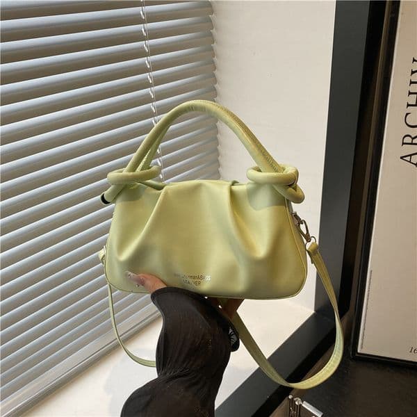 Bestseller Fashion Simple Pleated Handbag For Women 2025 Korean Version Stylish High-Quality Versatile Design Crossbody Bag Ddmytues