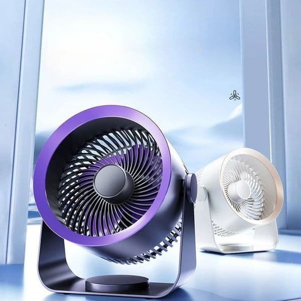 Electric Fan Circulator Wireless Portable Home Quiet Ventilator Desktop Wall Ceiling Air Cooler 260421