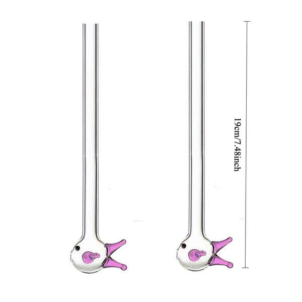 Wholesale 19cm Colorful Creative Fish shape Glass Oil Burner Pipe Smoking Straw tube nails Pipes for smoking