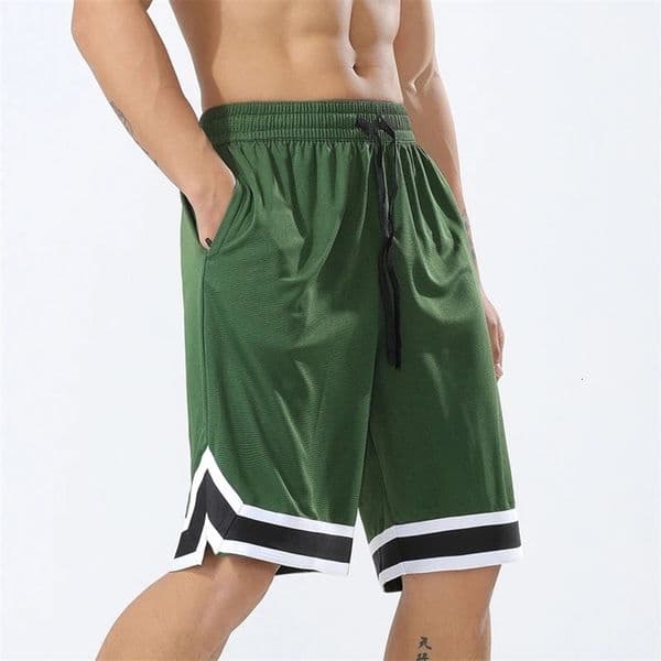 Men basketball Scanties Breathable and Quick-drying Shorts for Bodybuilding with Pocket Zip Outdoor Running Pants 260420