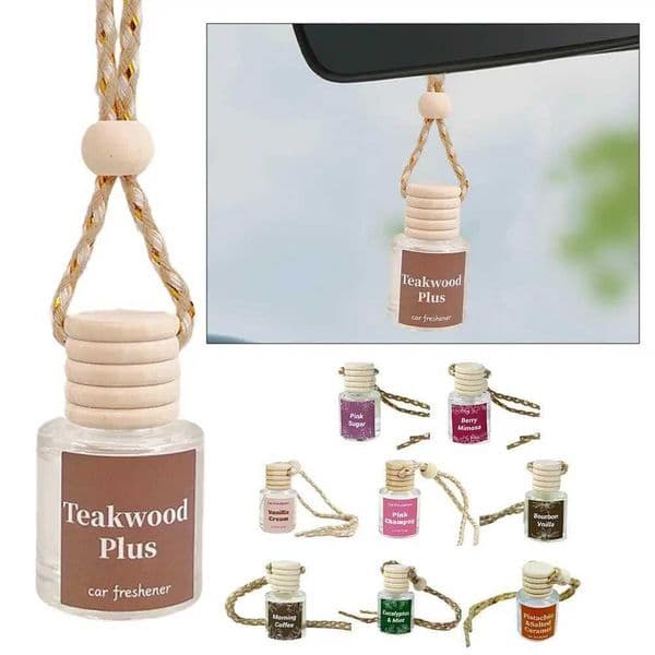 Car aromatherapy pendant Portable Hanging Air Freshener Aromas Diffuser Fragrance Air Freshener Perfume Bottle Car Accessory S26421