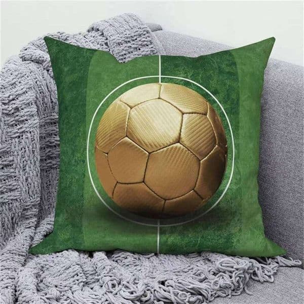 Football Print Pillowcase Home Decor Cushion Cover Sofa Car Throw Pillow Sham Decorative Case Unisex Room Accent 26L0421