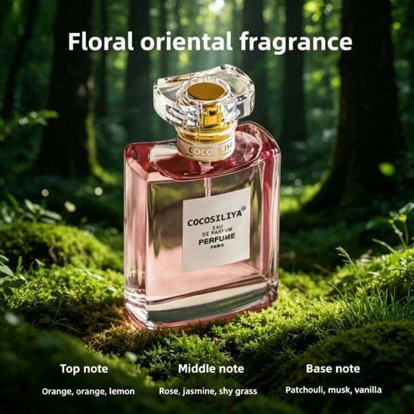 Light Luxury Womens Perfume Set 50ml3 - Long Lasting Fragrance with Floral Spicy & Woody Oriental Scents for All-Day ness 26Y0421