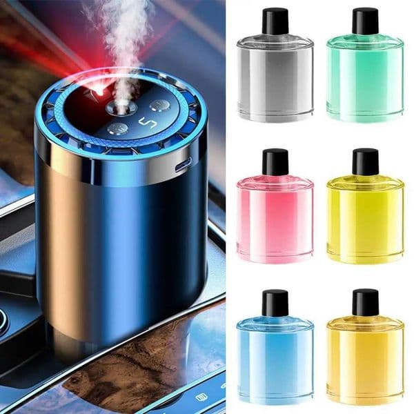 Car Air Freshener Car Aromatherapy Replacement Smell Air Freshener Automatic Auto Scent Starry Sky Ceiling Ambient Light S26421