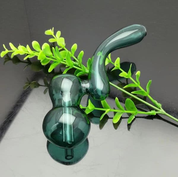 Coloured calabash glass pipe Glass bongs Oil Burner Glass Water Pipe Oil Rigs Smoking Rigs