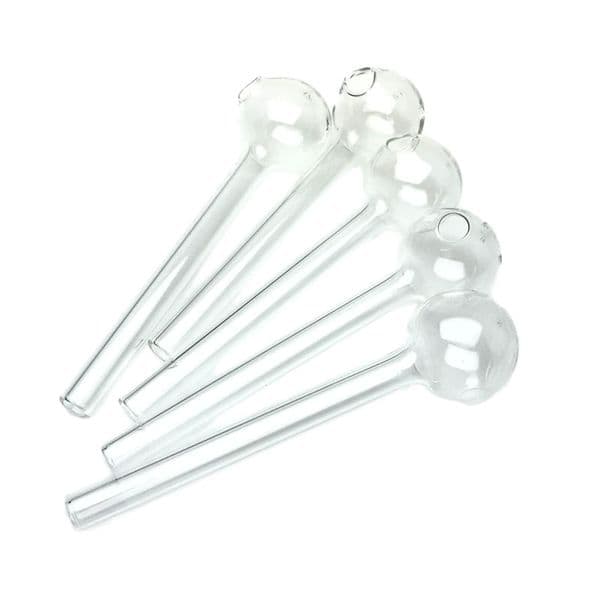 Goodsstore 12cm glass oil burner pipe 30mm big ball bubble 10x1.5mm tube travel bubbles smoking pipes