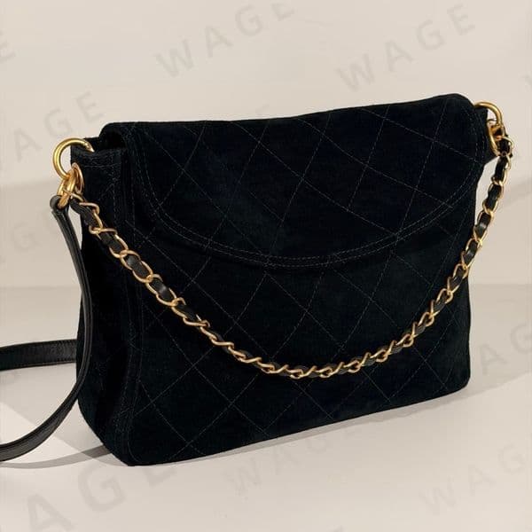 2026 New Suede Leather Hobo Messenger Bag, Hippie Retro Style Large Capacity Handbag, Shoulder Crossbody Purse for Women Daily Commute Travel -3