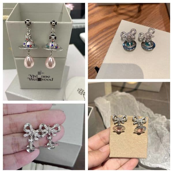 Women's Planet Stud Earrings Elegant Retro Light Luxury Commute Delicate Versatile Minimalist All-Match Ear Jewelry