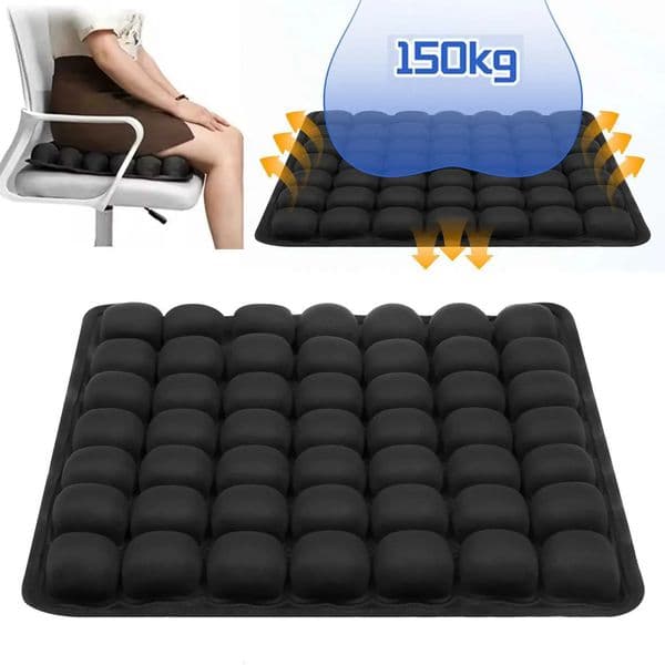 Luxury Designer Bags Travel High Rebound Pressur 3D Air Cell Seat art Cushion Lightweight Breathable For Car Office Chair Home Shipping 6