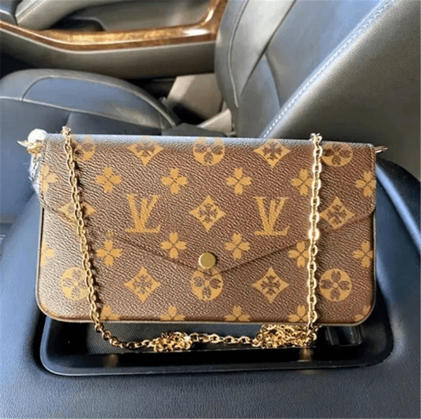 Designer handbag 3in1 fashion luxury shoulder bag cross body purse message wallet Multi FELICIE POCHETTE on chain M61276 bags for women014 thumbnail 2