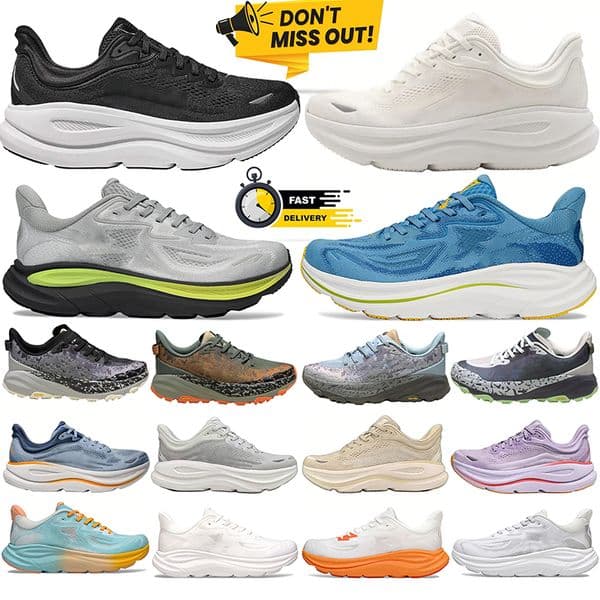 designer Clifton 10 bondi 9 SPEEDGOAT 6 trainers men women outdoor trainer comfortable mesh Breathable sports runner casual shoe classic
