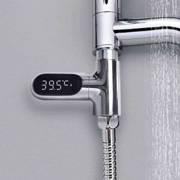 Universal Shower Head Hot Tub Water Monitor Electricity LED Display Bathing Temperature Meter Bathroom Accessories