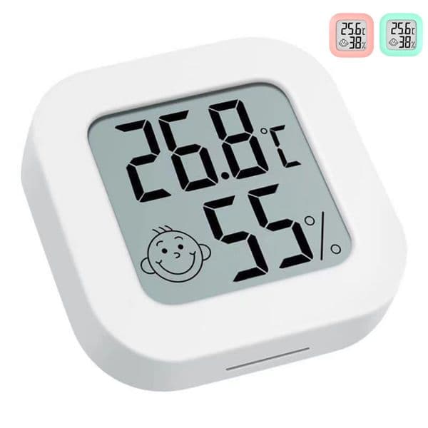 Office school temperature tool LCD Digital Thermometer Hygrometer Indoor Room Electronic Temperature Humidity Meter Sensor Gauge Weather Station For Home
