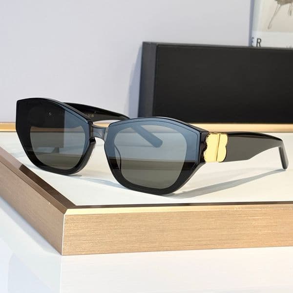 Sunglasses For Men Women Fashion 02172 Designer Summer Avant-Garde Goggles Catwalk Casual Style Anti-Ultraviolet UV400 Acetate Cateye Full Frame Glasses With Box