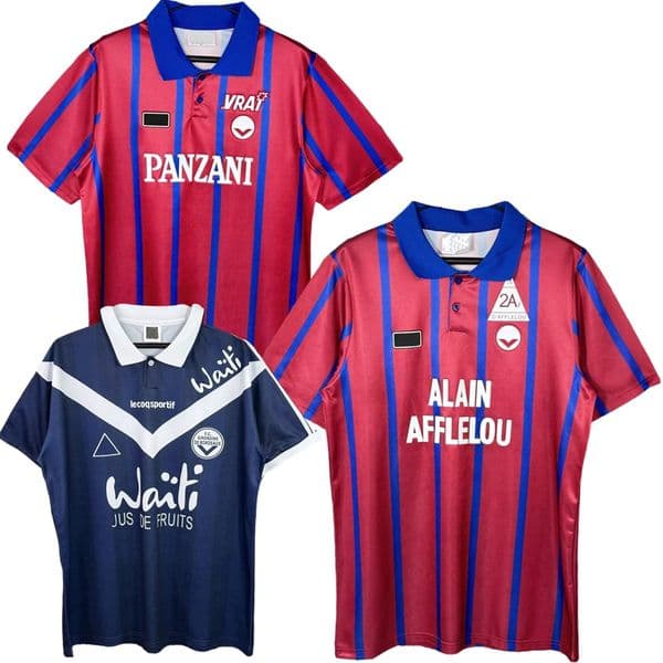 1994 1995 1996 1997 98 99 2000 Bordeaux retro Soccer Jerseys Zidane Croci Luc Dogon Wischtge Huard Lucas BAncarel Lizarazu Tholot Dugarry classic football shirt