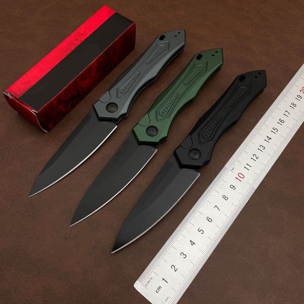 KS 7800 6 Pocket Knife 3.75" Blade CPM154 Steel Treated Aluminum Handle Outdoor Tactical EDC Hunting Knife Men's Gift thumbnail 2