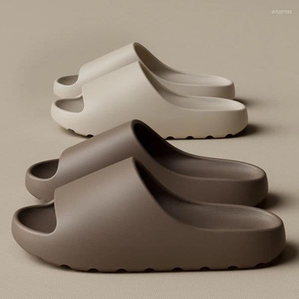 Slippers Coconut Women Fashion Sandals Non Slip Men Thick Shoes Couples Summer Slides High Quality Lightweight EVA Bedroom