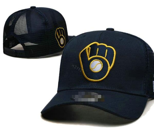 2026 Men's Classic cap Brewers Flat Peak 2025 World series Snapack Strapback Heart Full Size Closed Caps Fashion Hip Hop Women Baseball Sports All Team Fitted Hats a6