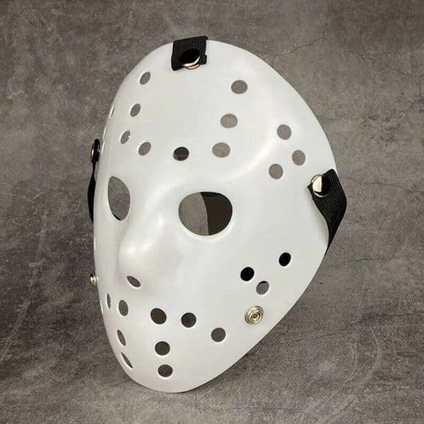 Hot Sale For Halloween New Freddie Vs. All Pure White Jason Scary Funny Mask 26Y0422