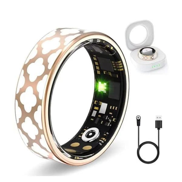 2026 New New Fashion Smart Ring Wearable Fiess Tracker Waterproof With Heart Rate Monitoring Function For Men & Women Free Shipping