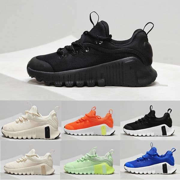Kids Shoes Free Metcon 6 Marathon 6s Running Shoes Boys Girls Trainers Triple Black Anthracite White Light Lemon Twist Hot Punch Jogging Outdoor Sneakers Sports 28-35