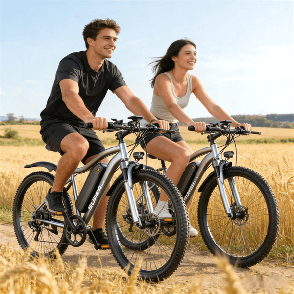 LIZIFLY G73 26 Inch Electric Mountain Bike Off-road 250W Adults E-Bike 48V 13AH Commuter Bicycle 60km Long range 25kmh
