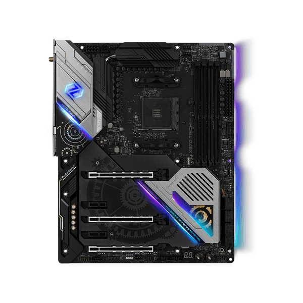 For Asrock X570 TAICHI Motherboard 128GB HDMI PCI-E4.0 M.2 Socket AM4 DDR4 ATX X570 Mainboard Tested Fully Work