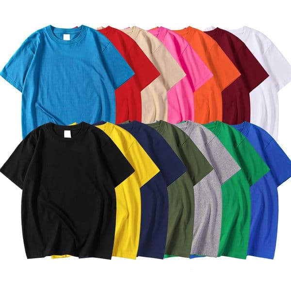 Candy Color 100 Cotton TShirts Men Women 14 Colors Oversized Short Sleeves High Quality Tee Clothing Soft T Shirts 260422